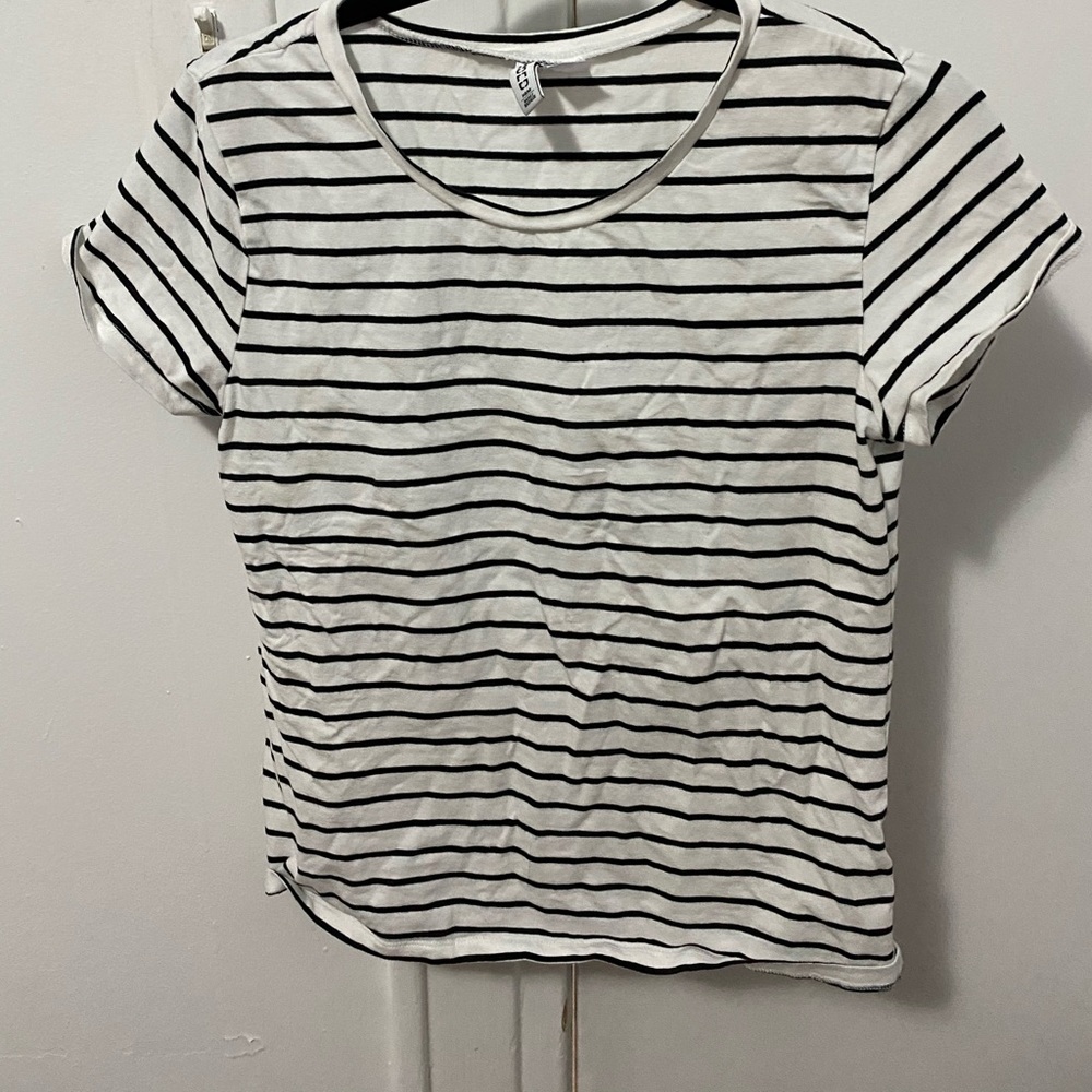 Fitted striped Tee